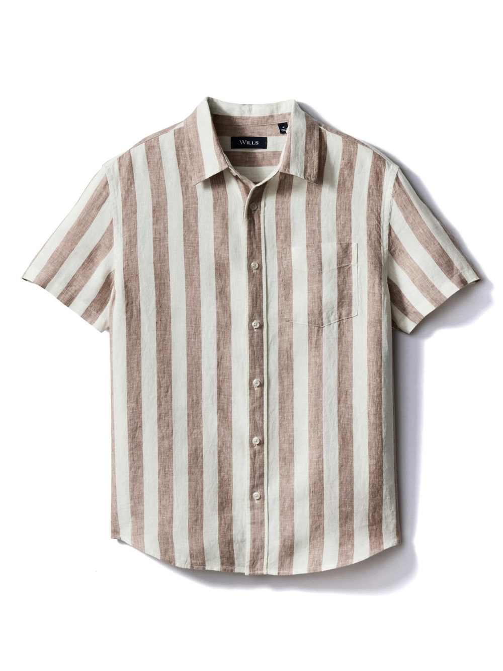 Huckberry Wills Short Sleeve Isles Linen Shirt